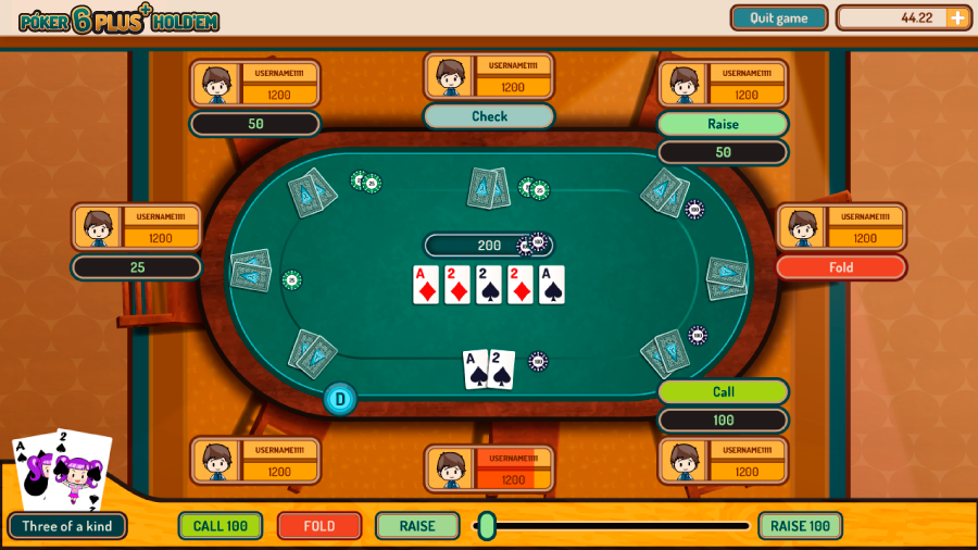 Reglas Poker Six Plus Holdem