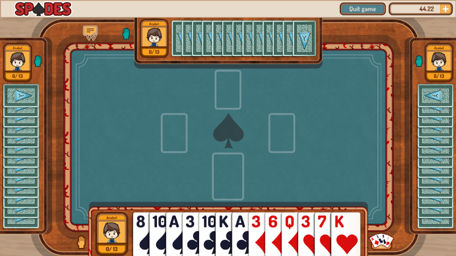 Como jugar a Spades